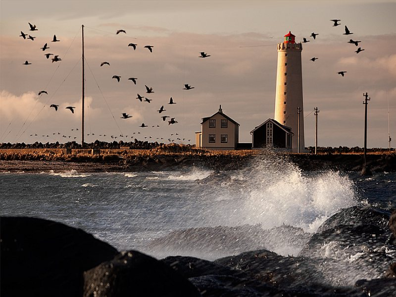 Grótta Island Lighthouse