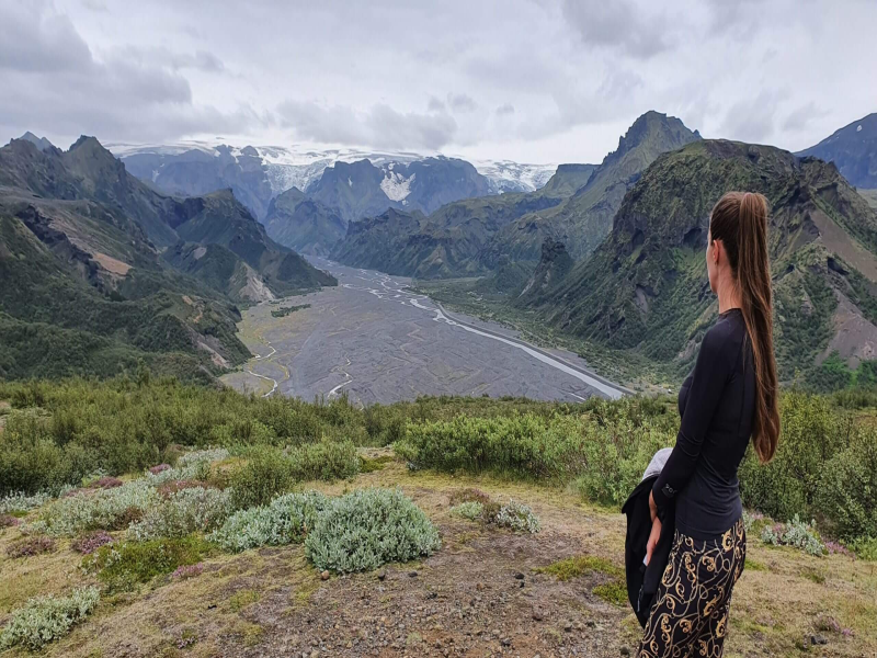 Hiking Through Thórsmörk